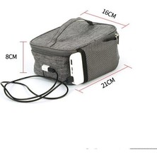 Xhltd USB Gıda Isıtıcı Isıtma Konteyner Çantası Taşınabilir 12 V Araba Elektrikli Isıtmalı Öğle Yemeği Kutusu Paket Piknik Açık Su Geçirmez Yalıtım Çantası | Öğle Yemeği Kutuları (Yurt Dışından)