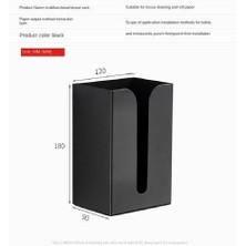 Xhltd Tuvalet Tuvalet Duvar Monte Yumruksuz Doku Kutusu Için Uygun Uzay Alüminyum Doku Kutusu (Yurt Dışından)