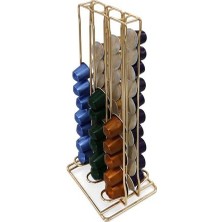 Xhltd 60 Bardak Nespresso Kapsül Kahve Pods Tutucu Dönen Raf Kahve Standı Dolce Gusto Kapsüller Depolama Rafları Tutucu | Duvar Takımları Setleri (Yurt Dışından)