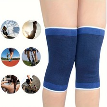 Terleme Kemeri Fitness Tenis Basketbol Ortopedik Spor Outdoor Antrenman Örme Dizlik 2'li Paket