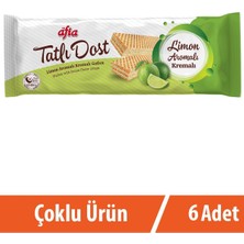 Afia Tatlı Dost Limon Kremalı Gofret 6x140 gr