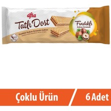 Afia Tatlı Dost Fındıklı Kakao Kremalı Gofret 6x140 gr