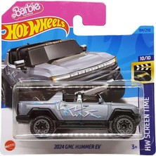 Hot Wheels Tekli Arabalar Hw Screen Tıme 10/10 2024 Gmc Hummer Ev 184/250 Barbıe
