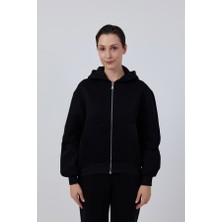 Fermuarlı Basic Ziphoodie  078