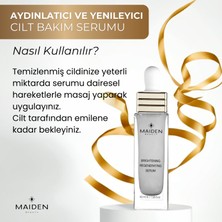 Maiden Beauty Aydınlatıci, Cilt Tonu Esitleme, Leke Karşıtı, Nemlendirici Niacinamide Cilt Bakım Serum 40 ml