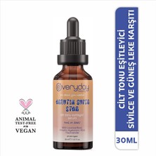 Everyday Beauty Arbutin Super Star Cilt Tonu Eşitleyici Leke Karşıtı, Sivilce & Güneş Leke Açıcı Cilt Aydınlatıcı Niacinamide Serum - Doğal Parlak Görünüm, Tüm Ciltler İçin 30 ml