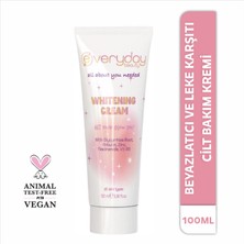 Everyday Beauty Whitening Cream  Etkili, Nemlendirici, Cilt ve Vücut Bakım Kremi 100ML (Arbutin + Niacinamide + Panthenol)  Etki, Tüm Ciltler Için