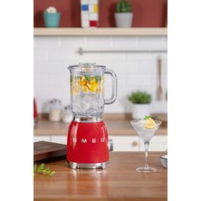 Smeg Kırmızı Blender BLF03RDEU