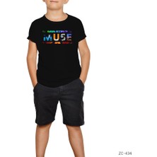Muse Covers Logo Siyah Çocuk Tişört