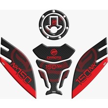 Gogo Premium Cf Moto 150 Nk 2016 - 2024 Uyumlu Tank Pad Set 003