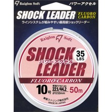 Raiglon Power Accel Shock Leader 50 mt % 100 Fluorocarbon Misina