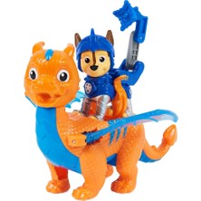 Paw Patrol Kurtarma Şovalyeleri ve Ejderha Ikili Set Chase ve Dragon Draco