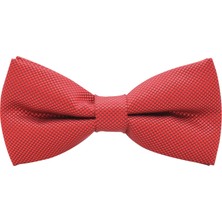 Desenli Kırmızı Papyon