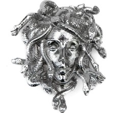 Medusa Figürlü Gömlek Yaka Düğmesi