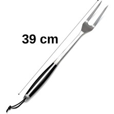Elite Dövme Çelik İthal Barbekü Et Çatalı - 39 cm