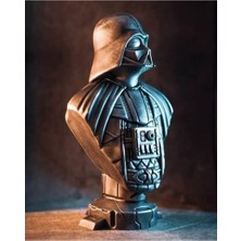 Minyatür Bahçem Star Wars Darth Vader Büst Figür 10 cm