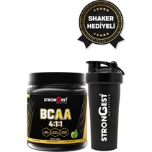 Strongest Bcaa 4.1.1 Yeşil Elma Aromalı 500 gr 50 Servis