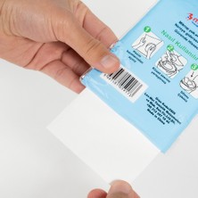 Mulpex Tek Kullanımlık Suda Çözünür Klozet Kapak Örtüsü - 10 Lu Paket | Hijyenik ve Pratik Seyahat Aksesuarı