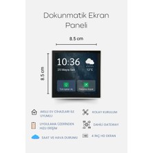 Koresan Cpk-1 Tuya Dokunmatik Kontrol Paneli – Zigbee/wifi/bluetooth 3’lü Dahili Gateway