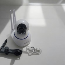 Gece Görüşlü Hd 360 Derece Wifi Ip Bebek Kamerası