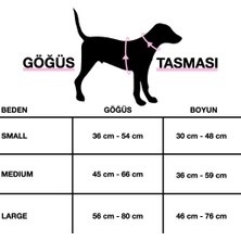 Lusi Doog Güvenlik Amaçlı Numaralı Isimli Köpek Göğüs Tasması Kişiye Özel Göğüs Tasması (Nakışlı)