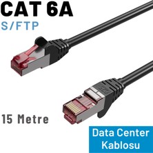 Irenıs 15 Metre Cat 6A Kablo, S/ftp Ethernet Data Center Patch Kablo