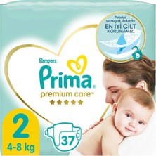 Prima Premium Care Bebek Bezi Ikiz Paket 2 Beden 37 Adet