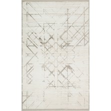 Eko Halı Padona PDN02 Cream Grey Extra Yumuşak Dokulu Sık Dokuma Modern  Salon Halısı