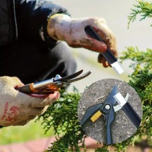 Çetiner Group Koruyucu Kapaklı Keskin Makas Budama Makası Bıçak Bileme Aparatı Bileyici