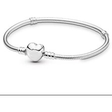 Moments Kalp Klipsli Bileklik