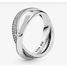 Hector Co Jewellery Tarz Iç Içe ve Pavé Yüzük