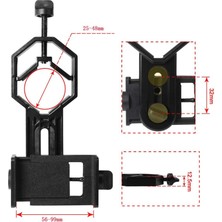 Tianya Cep Telefonları Için Teleskop , Mikroskop , Dürbün Bağlantı Adaptörü Iphone , Samsung , Xiaomi Vb.