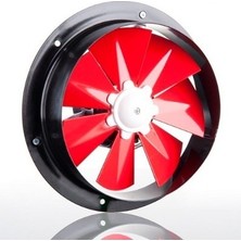 Dündar 35 cm D 35 60 watt 1250 m3/h 1285 DD 220/230 volt Monofaze Ev Duvar Tipi Aksiyal Fan Aspiratör