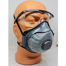 Bln Bm 022 Pro x Ac Ffp2 Aktif Karbon Filtreli Konik Ventilli Toz Maske (20APARAT - 200MASKE)