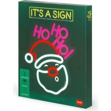  Neon Efektli LED Tabela Noel Baba