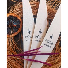Pole Professional Japon Kağıt Törpü  Kayık  5 Adet 240/240 Beyaz