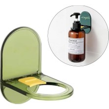 Mutfak Banyo Sıvı Sabun Dezenfektan Şampuan Tutacağı Rafı (4767)