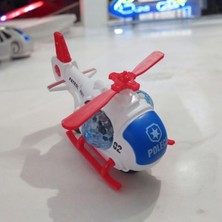 Işıklı Pilli Polis Helikopteri