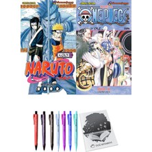 Naruto 4 ve One Piece 21 2'li Set - Kalem