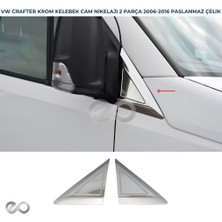 Ebal Oto Vw Crafter Krom Kelebek Cam Nikelajı 2006-2012 P.çelik