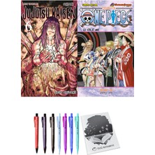 Jujutsu Kaisen 6 ve One Piece 22 2'li Set - Kalem