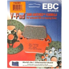 Ebc FA436V 2011-2021 Suzuki Gsx-R 750 Srad Uyumlu Arka Fren Balatası Yarı Sinterli Balata