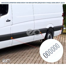 Ebal Oto Mercedes Sprinter Krom Yan Reflektör Çerçevesi 6 Prç. 2006-2018 Paslanmaz Çelik