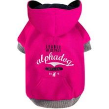 Alphadog Leader Pink Orta-Büyük Irk Köpek Sweatshirtü (11 kg-36 kg arası köpeklere uygundur)