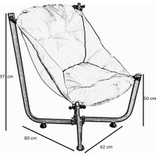 Nar Sokağı Katlanır Lüx Asma Minder Koltuk