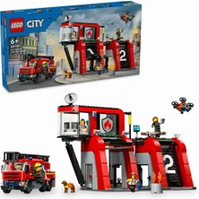 Nessiworld LEGO City Itfaiye Kamyonlu Itfaiye Merkezi 60414