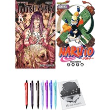 Jujutsu Kaisen 6 ve Naruto 17 2'li Set - Kalem