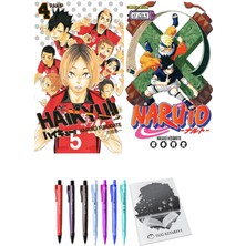 Haikyu!! 4 ve Naruto 17 2'li Set - Kalem