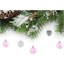 Partici Lüks Yılbaşı Ağaç Süsleme Seti 12'li