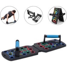 Petinka Şınav Tahtası Otomatik Sayımlı Katlanabilir Ipli Ergonomik Tutaçlar Şınav Fitness Tahtası